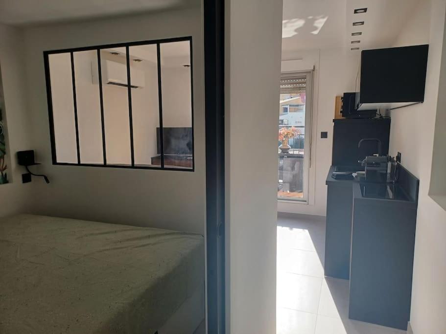 Cap'Nomad Studio Cote Port - Terrasse - Piscine - Parking 阿格德 外观 照片